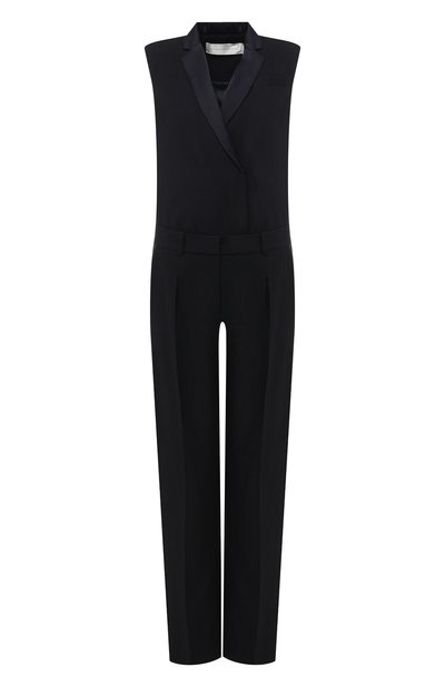 Женский шерстяной комбинезон VICTORIA, VICTORIA BECKHAM, арт. JSVV 011 PSS19 W00L BLEND PIQUE