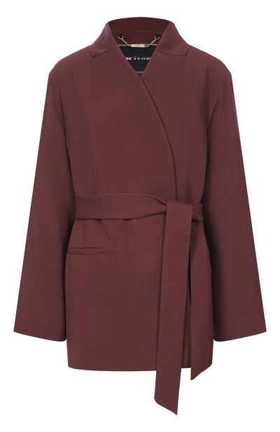 Женский жакет из шерсти и шелка KITON, арт. D60514K0512I