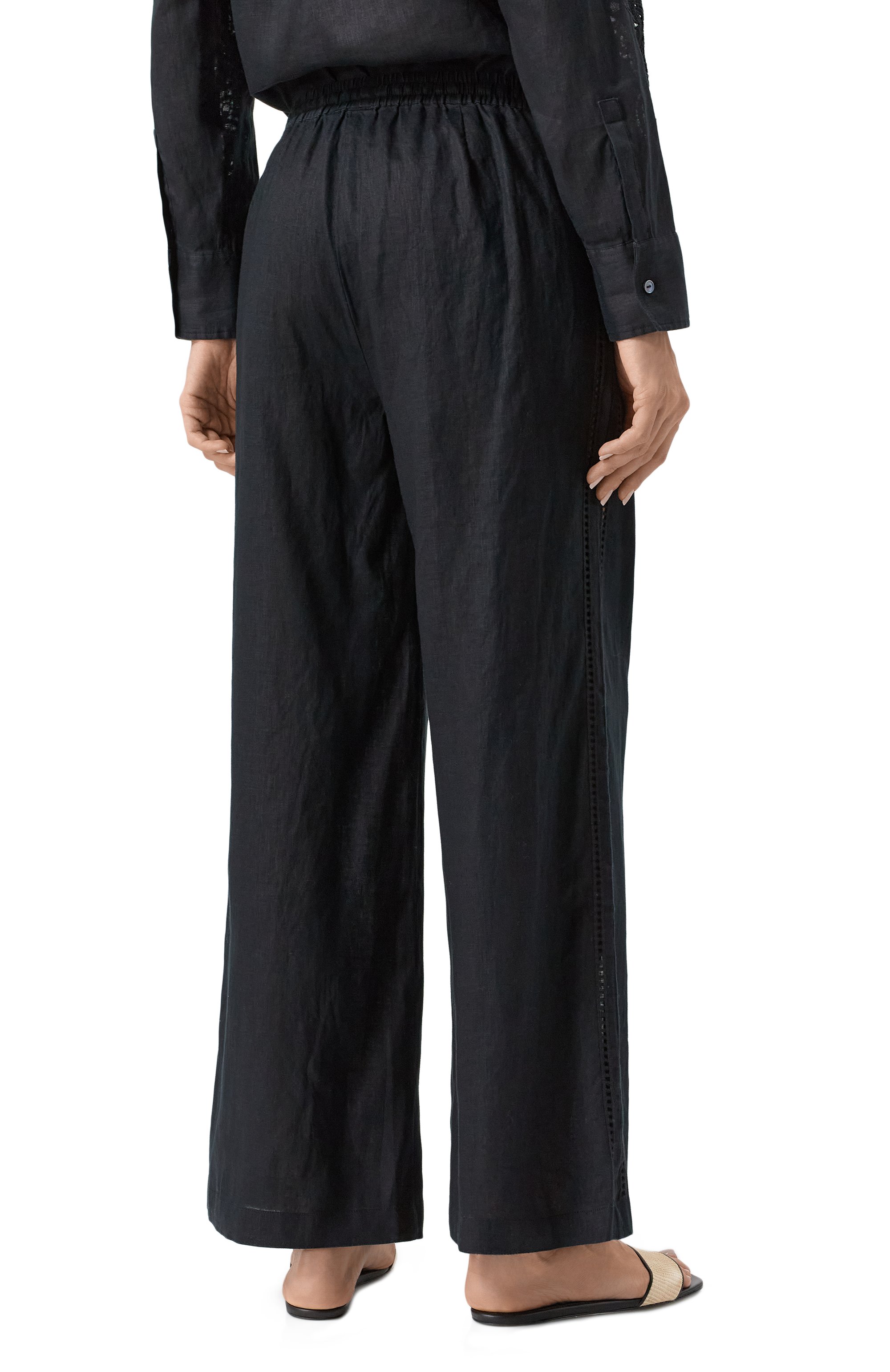 Льняные брюки P.A.R.O.S.H., арт. D230743, фото 4