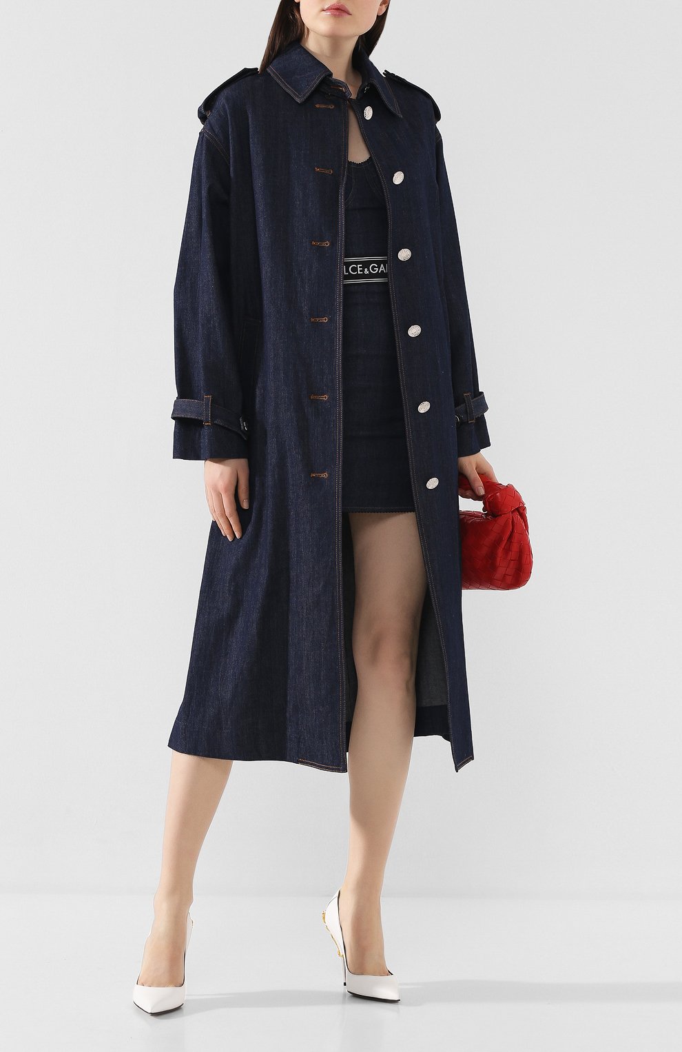 Джинсовое пальто DOLCE & GABBANA, арт. F0Z44D/G899T, фото 2