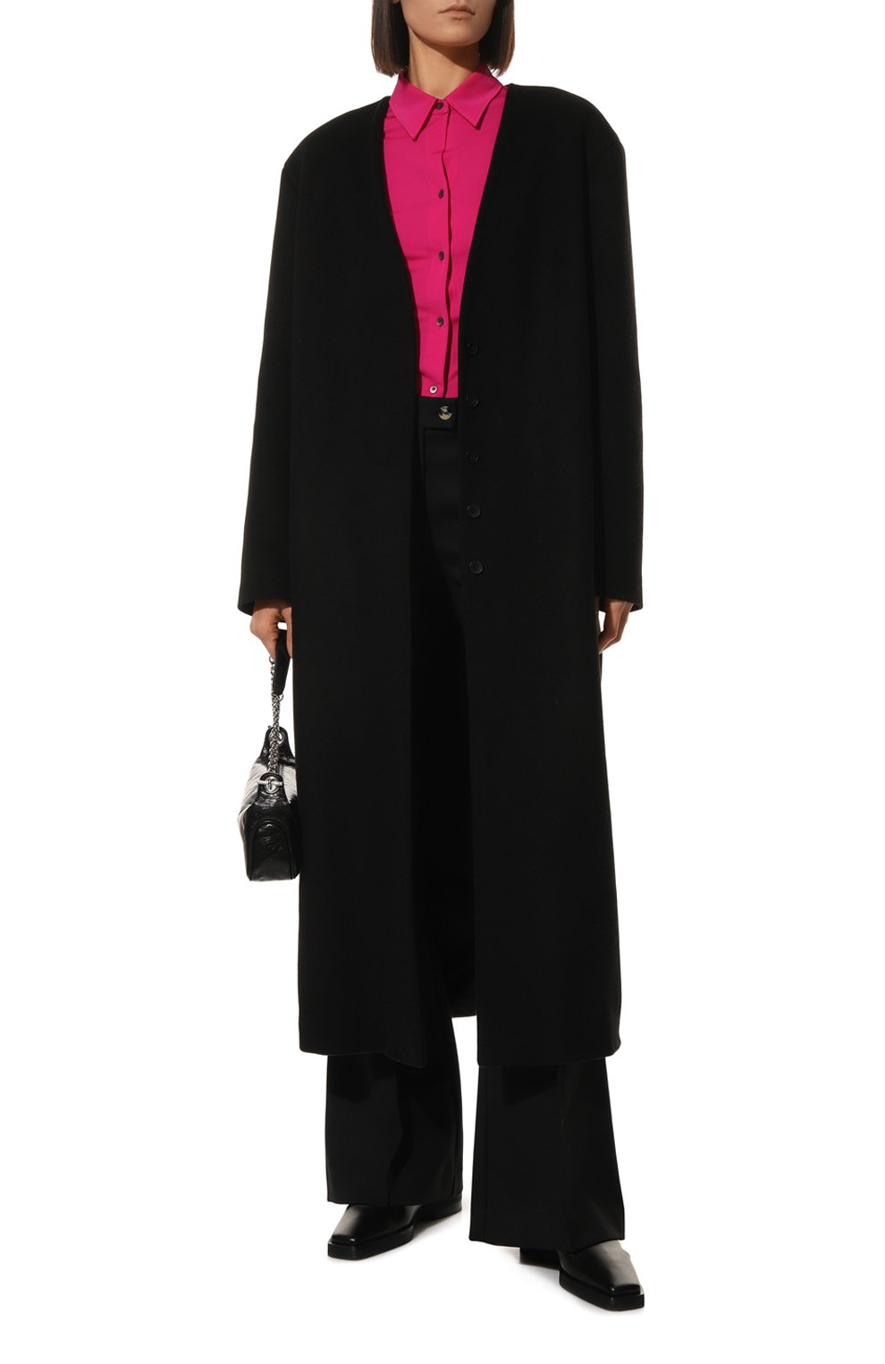 Рубашка из вискозы DRIES VAN NOTEN, арт. 222-011128-5185, фото 2