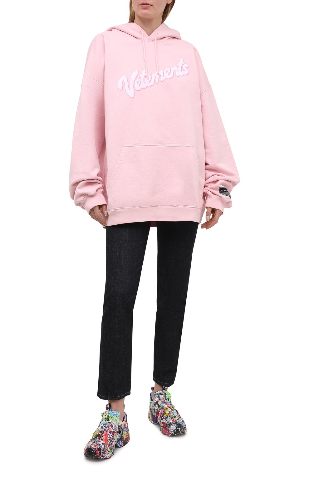 Хлопковое худи VETEMENTS, арт. UE51TR770P 1604/W, фото 2