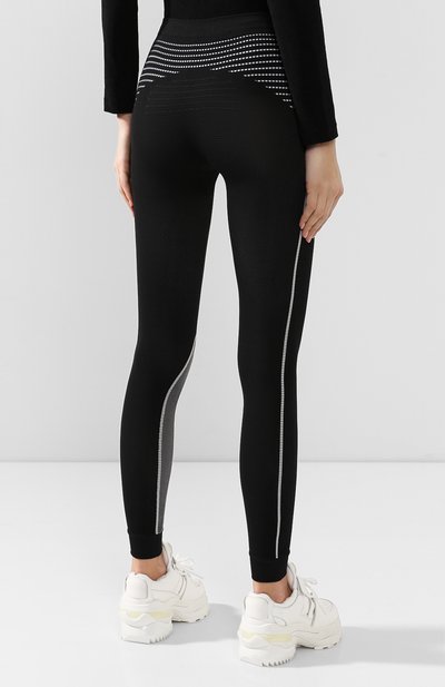 Легинсы OFF-WHITE черного цвета по цене 15550 руб., арт. 0WCD011E19D860671001, фото 4 Легинсы OFF-WHITE, арт. 0WCD011E19D860671001, фото 4