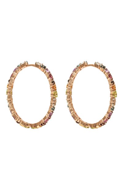 Радужные серьги-кольца SECRETS JEWELRY, арт. РСКП400132, фото 3