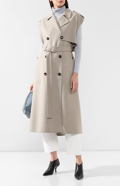 Кашемировое пальто BOTTEGA VENETA бежевого цвета по цене 771000 руб., арт. 554914/VD0D2, фото 2 Кашемировое пальто BOTTEGA VENETA, арт. 554914/VD0D2, фото 2