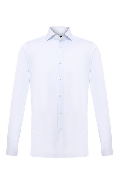 Хлопковая сорочка ZEGNA, арт. 301005/9MS0BA, фото 1