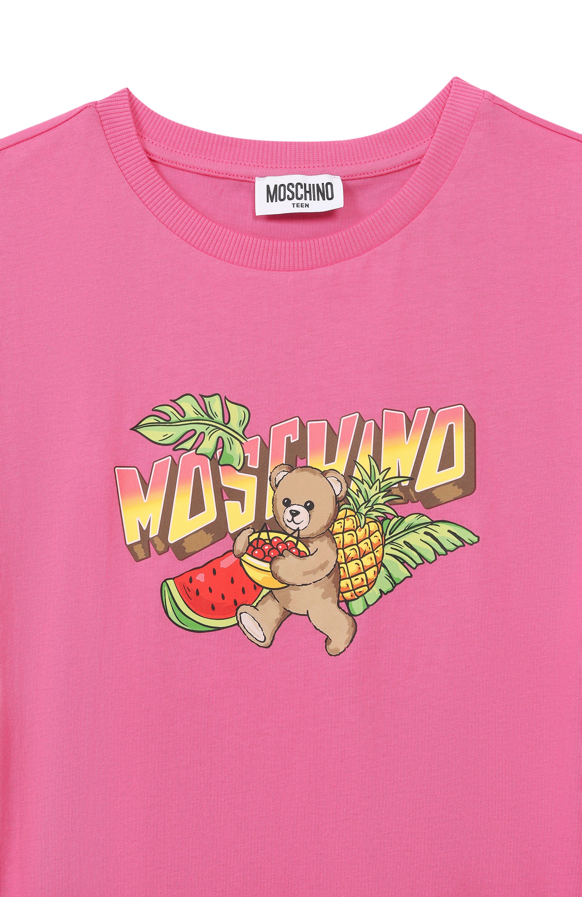 Хлопковое платье MOSCHINO, арт. HDV0HP/LAA23_001, фото 3