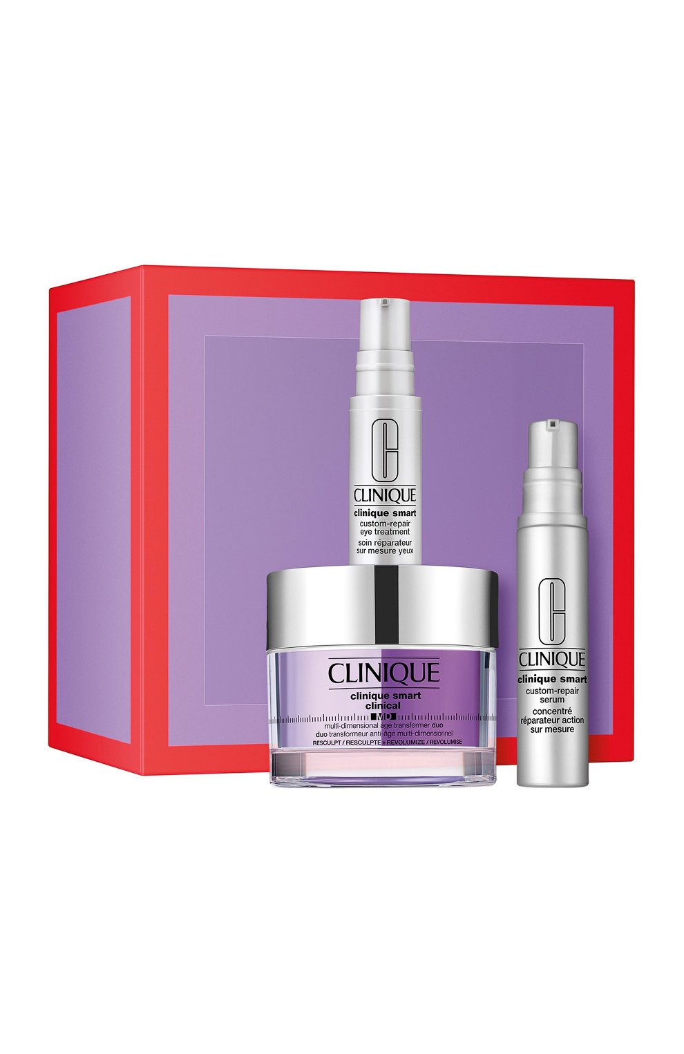 Набор de-aging experts CLINIQUE бесцветного цвета по цене 7600 руб., арт. KT0H-Y0, фото 1 Набор de-aging experts CLINIQUE, арт. KT0H-Y0, фото 1