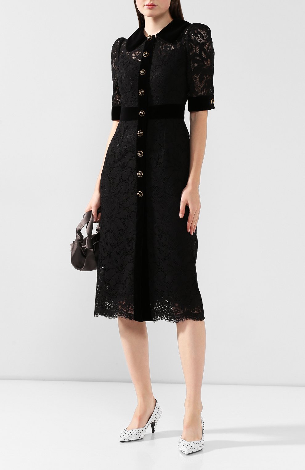 Кружевное платье DOLCE & GABBANA, арт. F6E5HT/HLMS5, фото 2