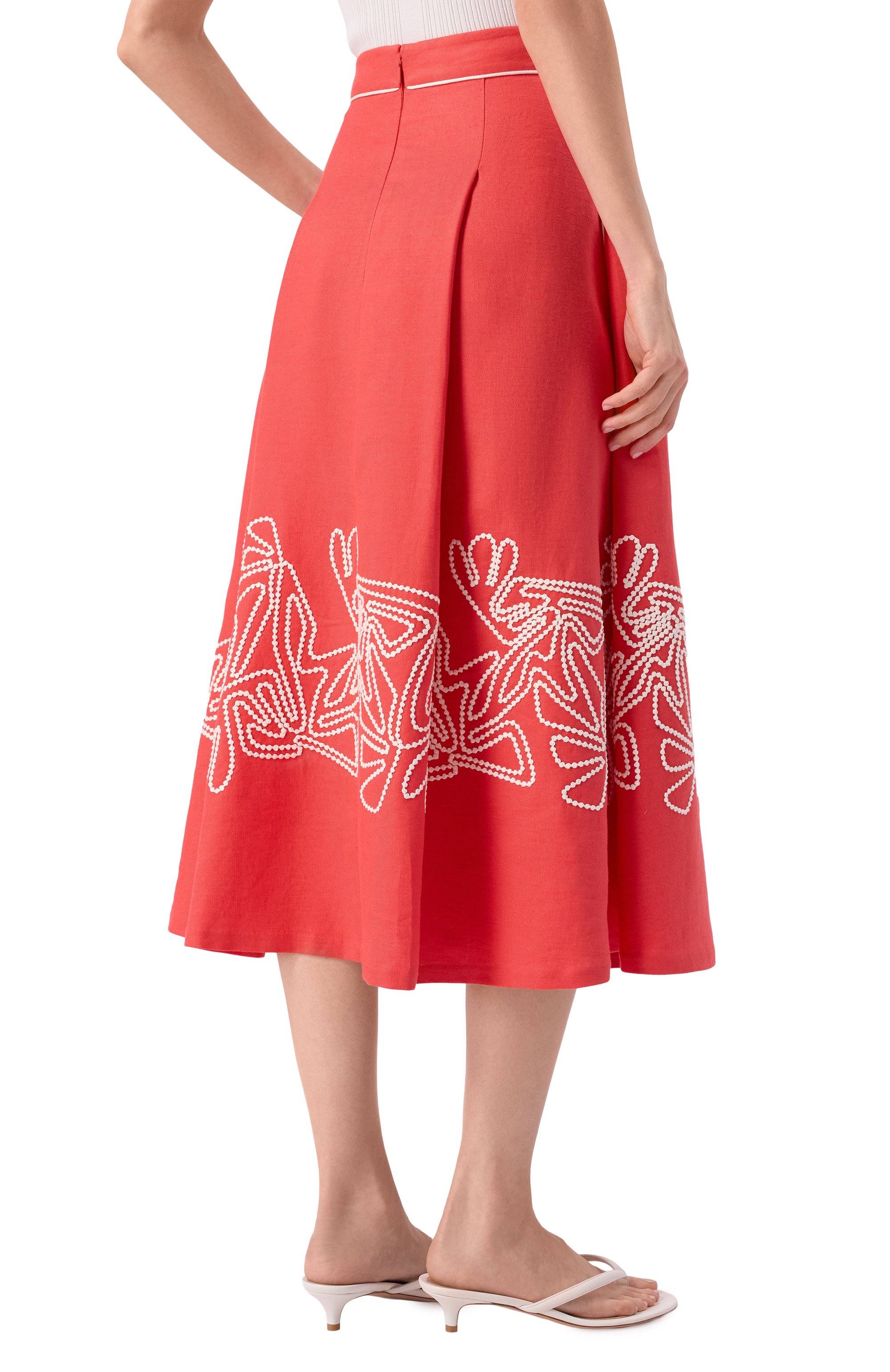 Льняная юбка LORO PIANA, арт. FAL5864, фото 4