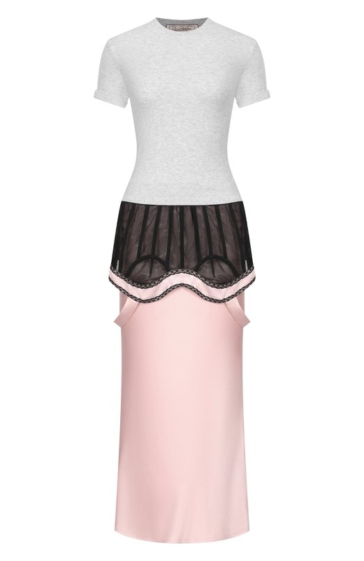 Комбинированное платье Daniil Antsiferov DA_3050.7035.026 Разноцветный DA_3050.7035.026