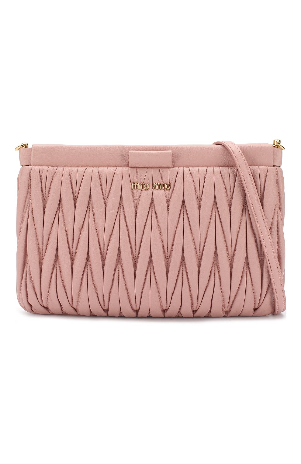 Сумка из кожи MIU MIU, арт. 5BH356-N88-F0615-YOO, фото 6