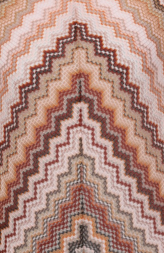 Хлопковая футболка Missoni DS25SL02/BJ00N6 Бежевый  DS25SL02/BJ00N6 Фото 6