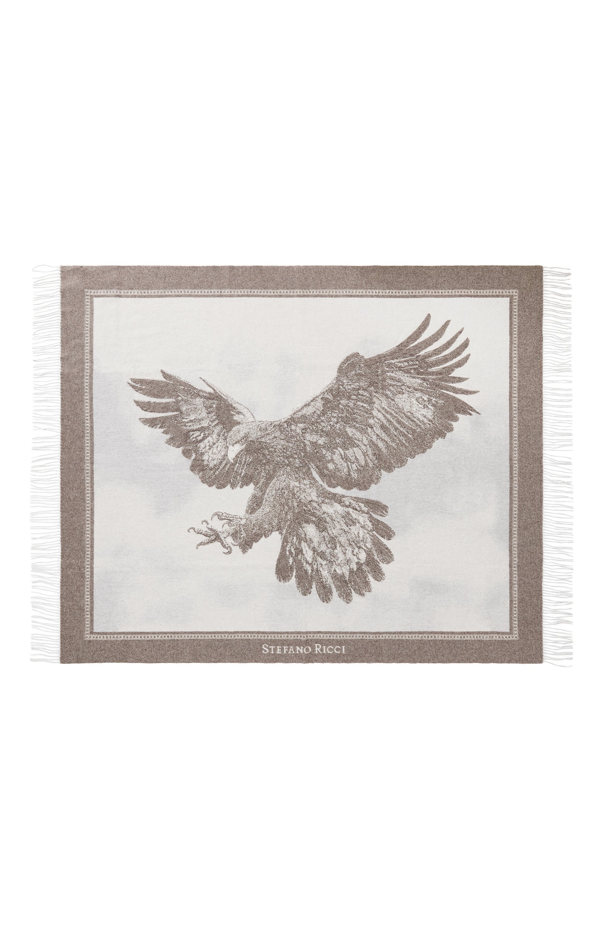 Кашемировый плед орел летящий STEFANO RICCI, арт. MWA4300080/8394, фото 1