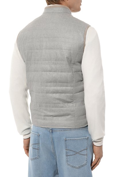 Двусторонний жилет CORNELIANI, арт. 93C525-9318264, фото 4