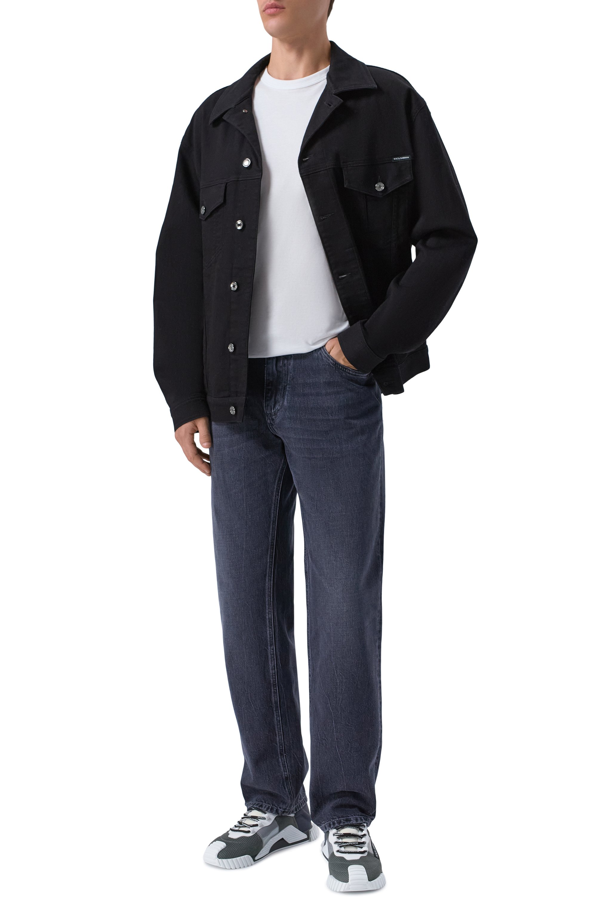 Комбинированные кеды ns1 DOLCE & GABBANA, арт. CS1769/AJ968, фото 2