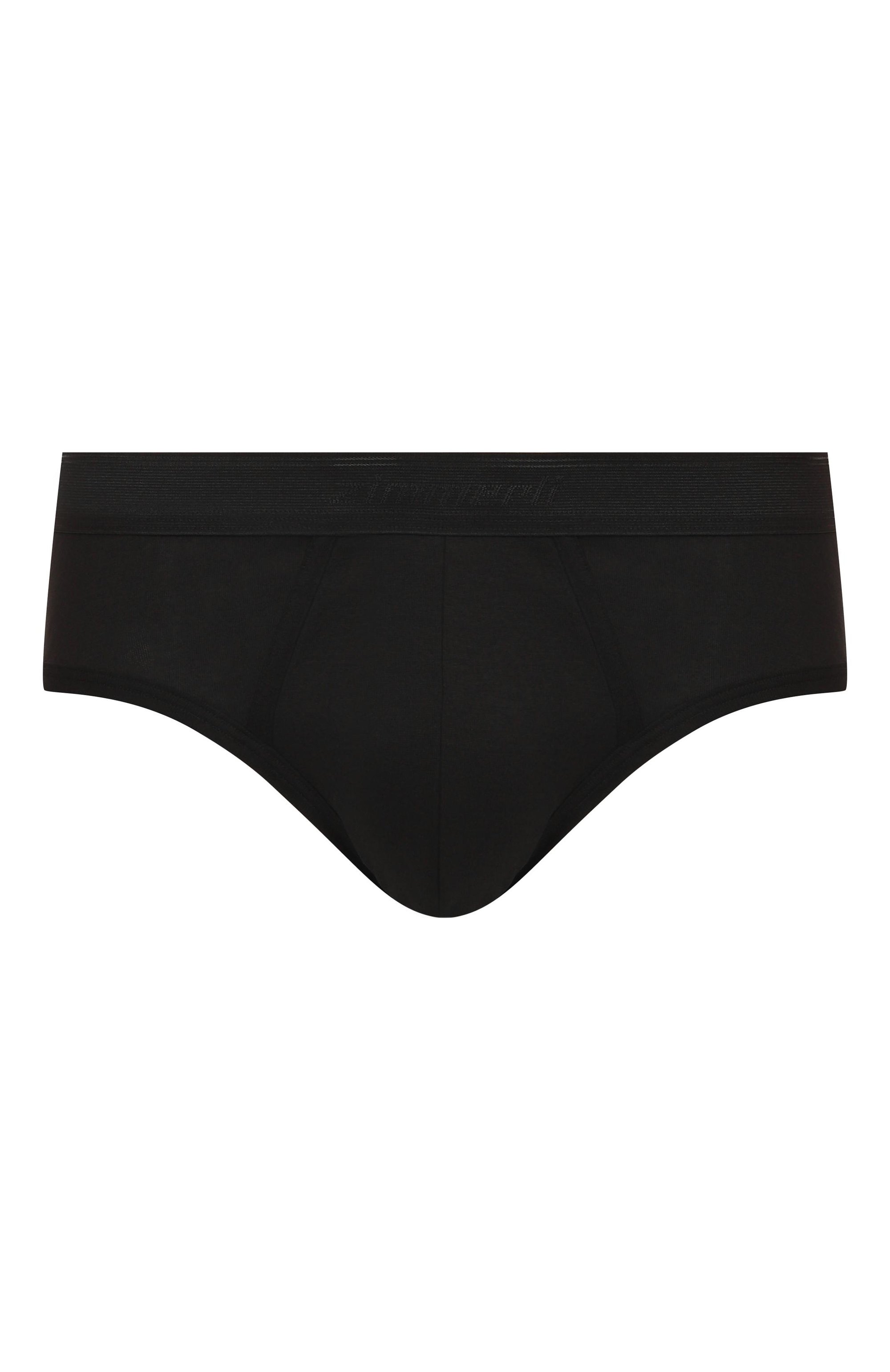 Хлопковые брифы ZIMMERLI черного цвета по цене 8580 руб., арт. 222-1474_001, фото 1 Хлопковые брифы ZIMMERLI, арт. 222-1474_001, фото 1