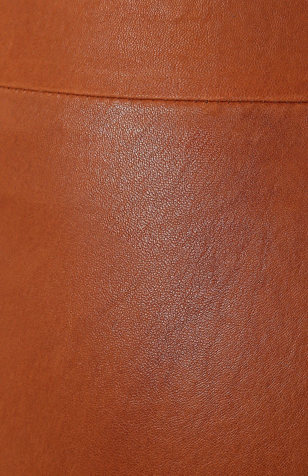 Кожаные легинсы SPRWMN коричневого цвета по цене 107000 руб., арт. ANK-003-L/ANKLE LEGGING, фото 5 Кожаные легинсы SPRWMN, арт. ANK-003-L/ANKLE LEGGING, фото 5