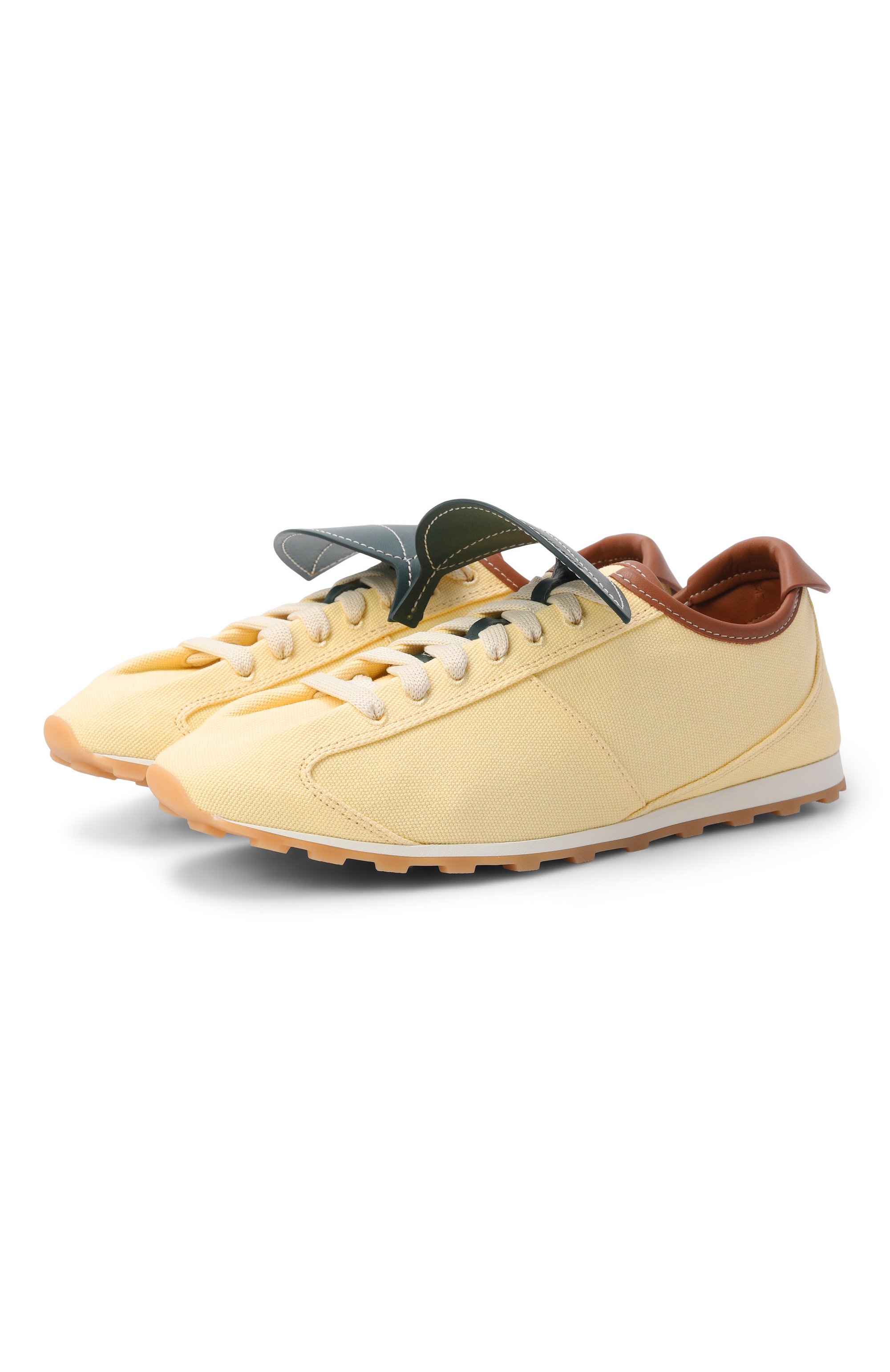 Текстильные кроссовки les tennis JACQUEMUS, арт. 26EF0W00175/AW00271, фото 1