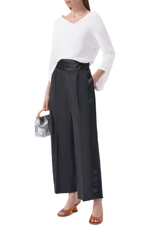 Хлопковый лонгслив Undercover UP1F1804 Белый  UP1F1804 Фото 2