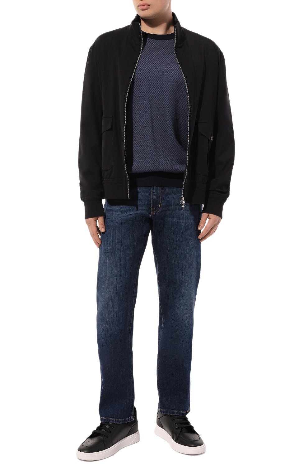 Хлопковый джемпер CANALI, арт. C0012/MK02060, фото 2