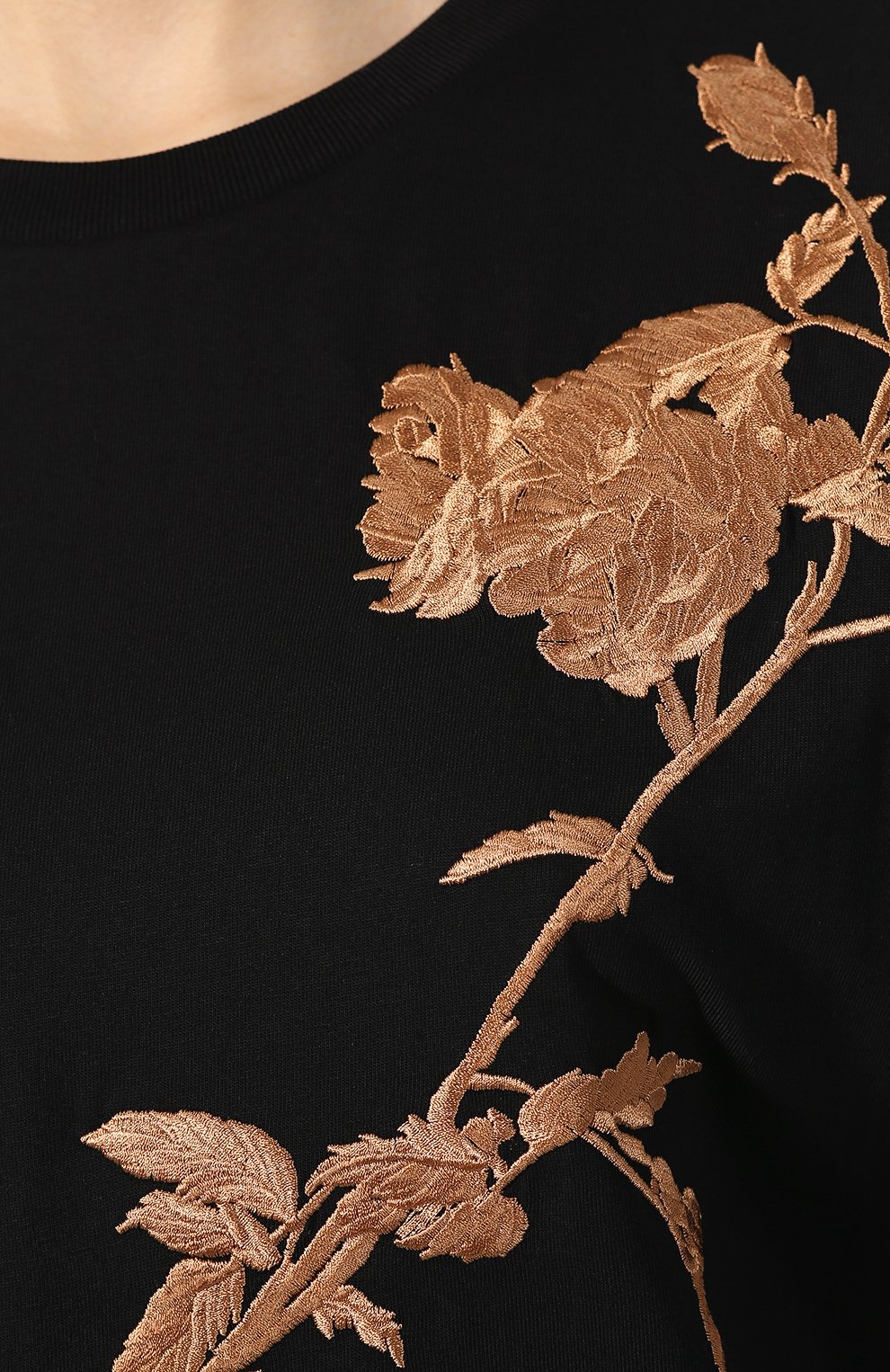 Хлопковая футболка DRIES VAN NOTEN, арт. 192-11138-8615, фото 5
