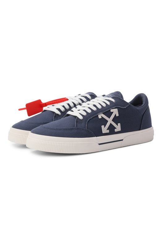 Текстильные кеды Vulc Off-White 0MIA293S26FAB001 Синий 0MIA293S26FAB001