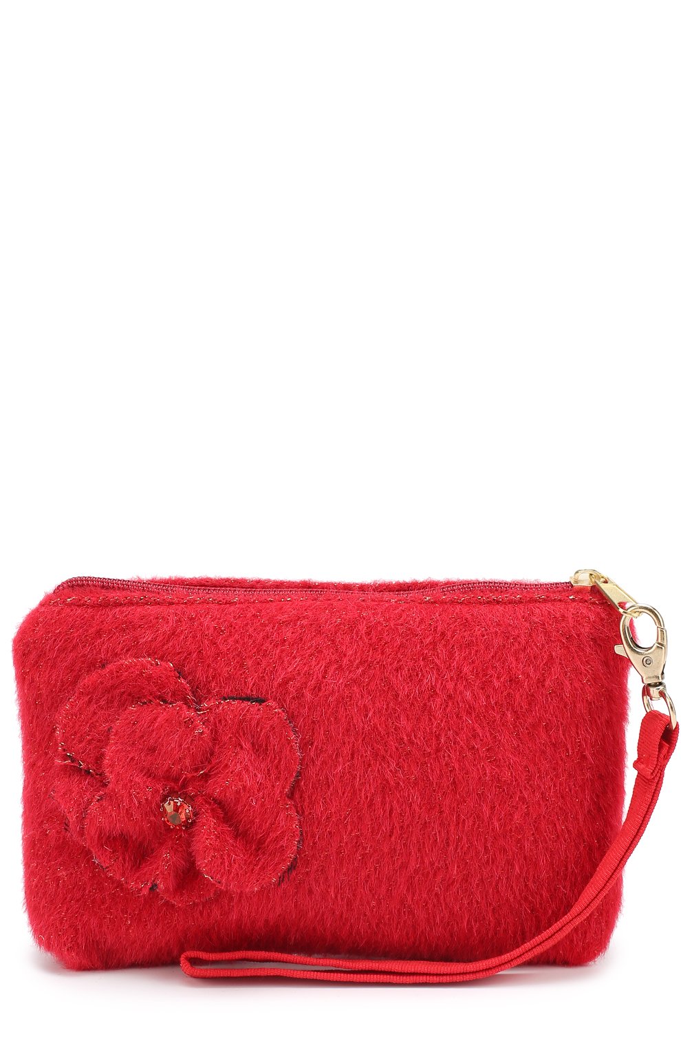 Клатч из шерсти с цветочной аппликацией I PINCO PALLINO, арт. 1702100202/07515, фото 4