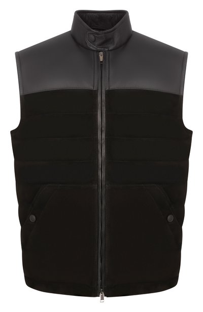 Мужской кожаный жилет BRIONI, арт. PUFA0L/0E710