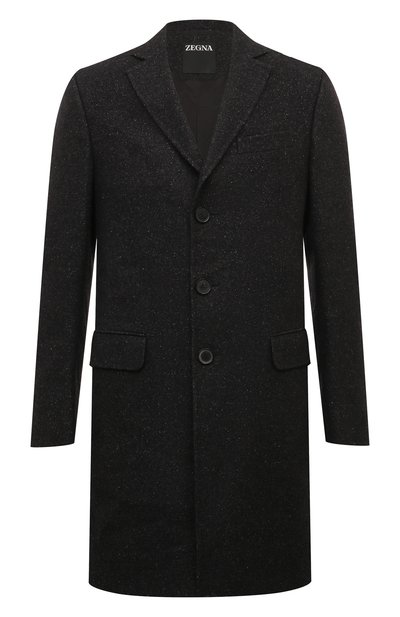 Мужской пальто из шерсти и шелка ZEGNA, арт. 4GJ3G0/897700A8