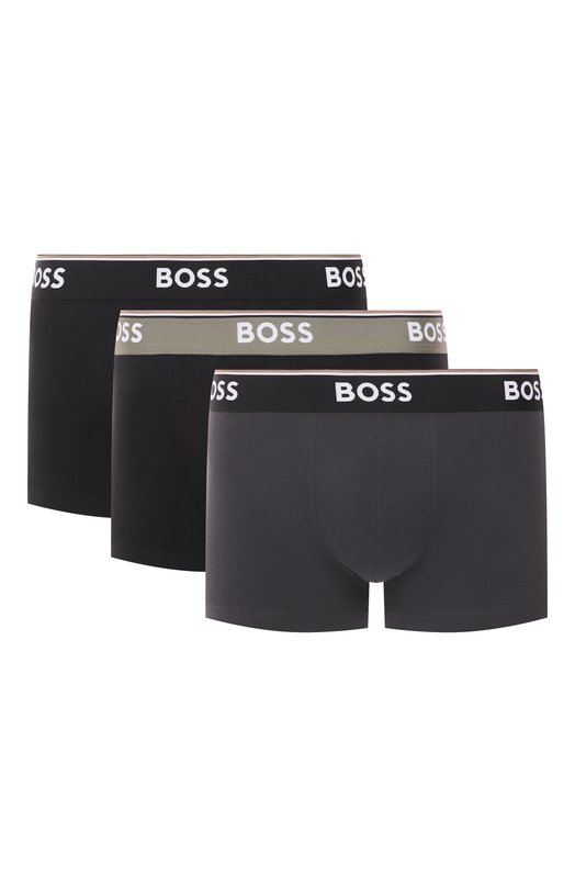 Комплект из трех боксеров BOSS 50531684 Хаки 50531684
