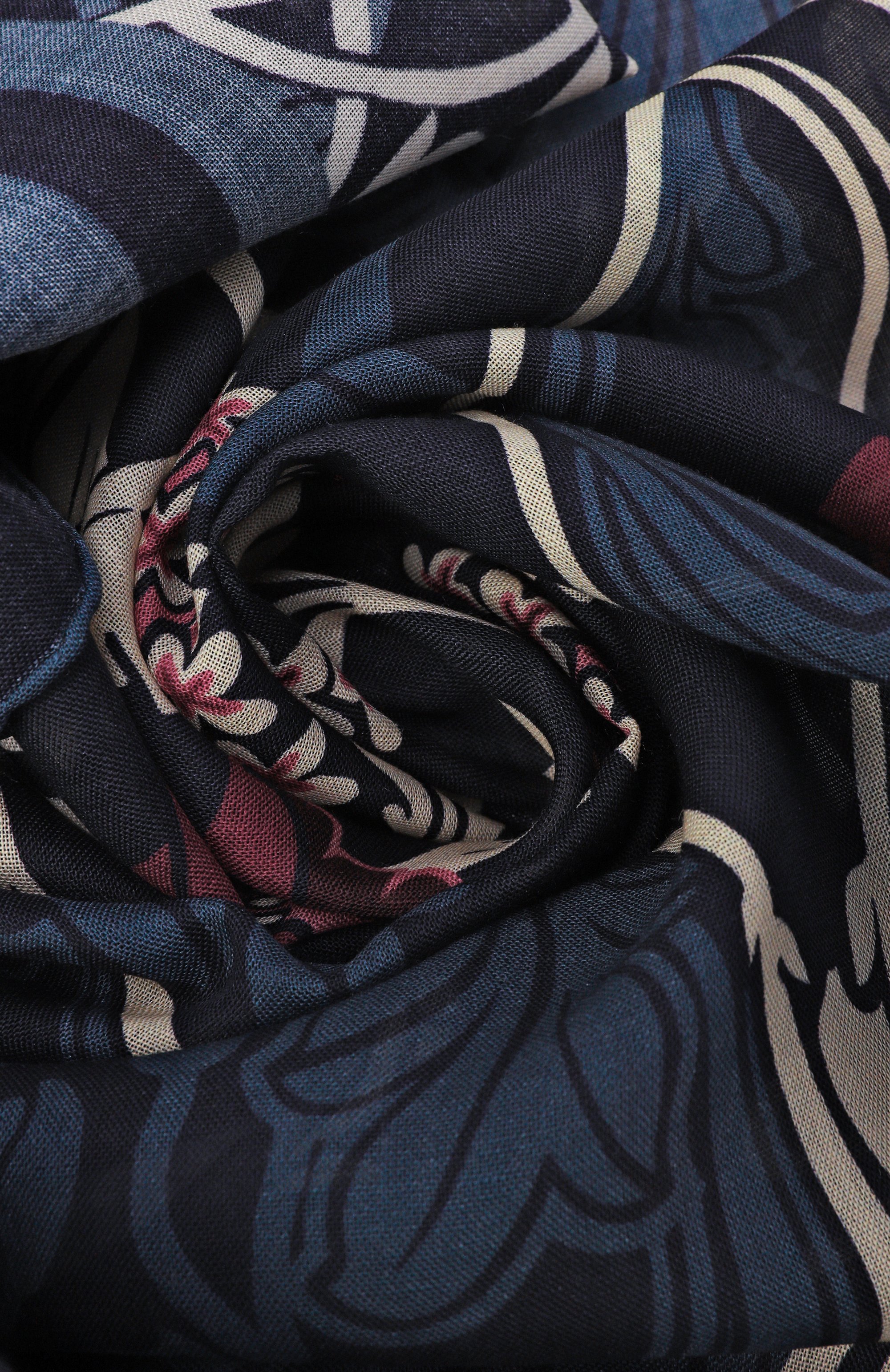 Шаль из шерсти и шелка ELIE SAAB, арт. 710009646F25, фото 3