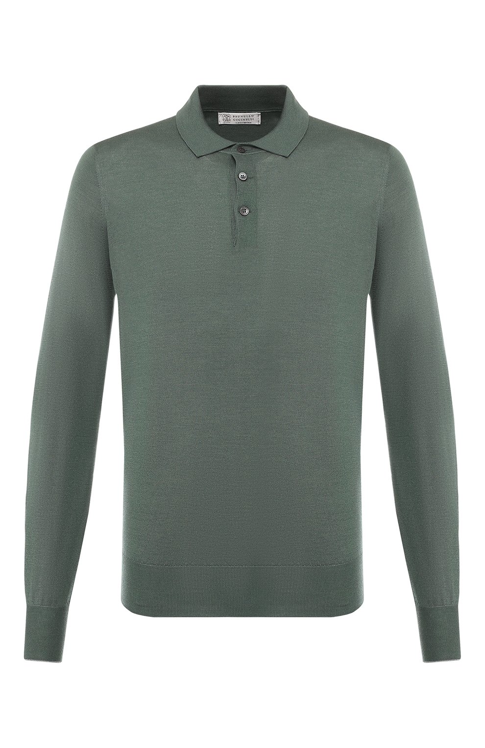 Поло из смеси кашемира и шелка BRUNELLO CUCINELLI, арт. M2300295, фото 1