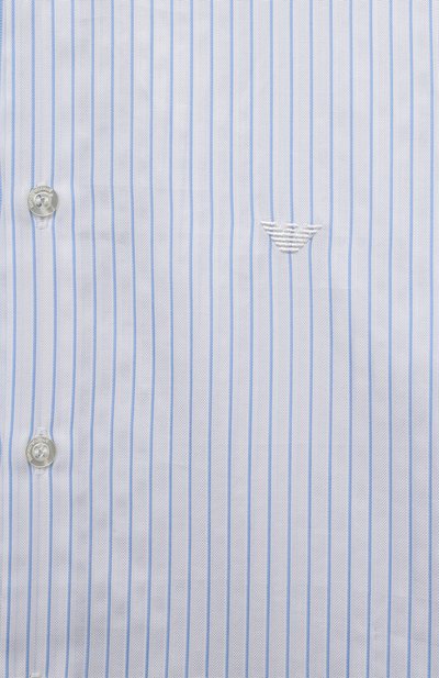 Хлопковая рубашка EMPORIO ARMANI, арт. 6R4C09/4N7XZ, фото 3