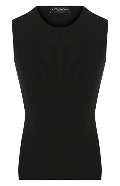 Женский топ из смеси кашемира и шелка DOLCE & GABBANA, арт. FX567T/JAMA1