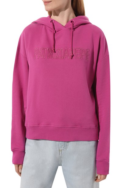 Хлопковое худи PATRIZIA PEPE, арт. 8M1500_J096, фото 3