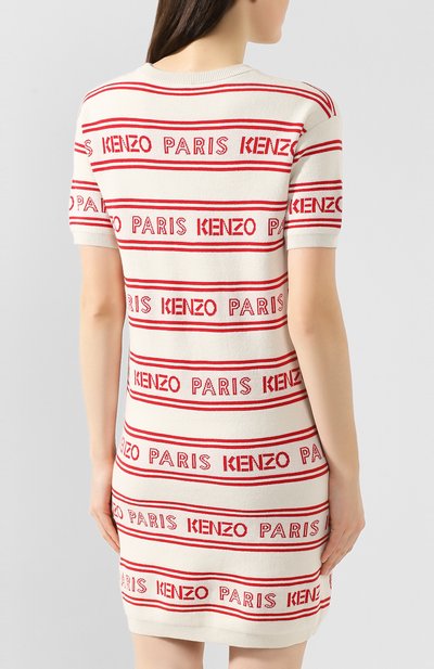 Хлопковое платье KENZO, арт. FA52R0512812, фото 4