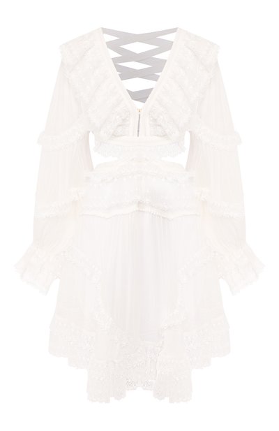 Женское шелковое платье ZIMMERMANN, арт. 6490DSUR