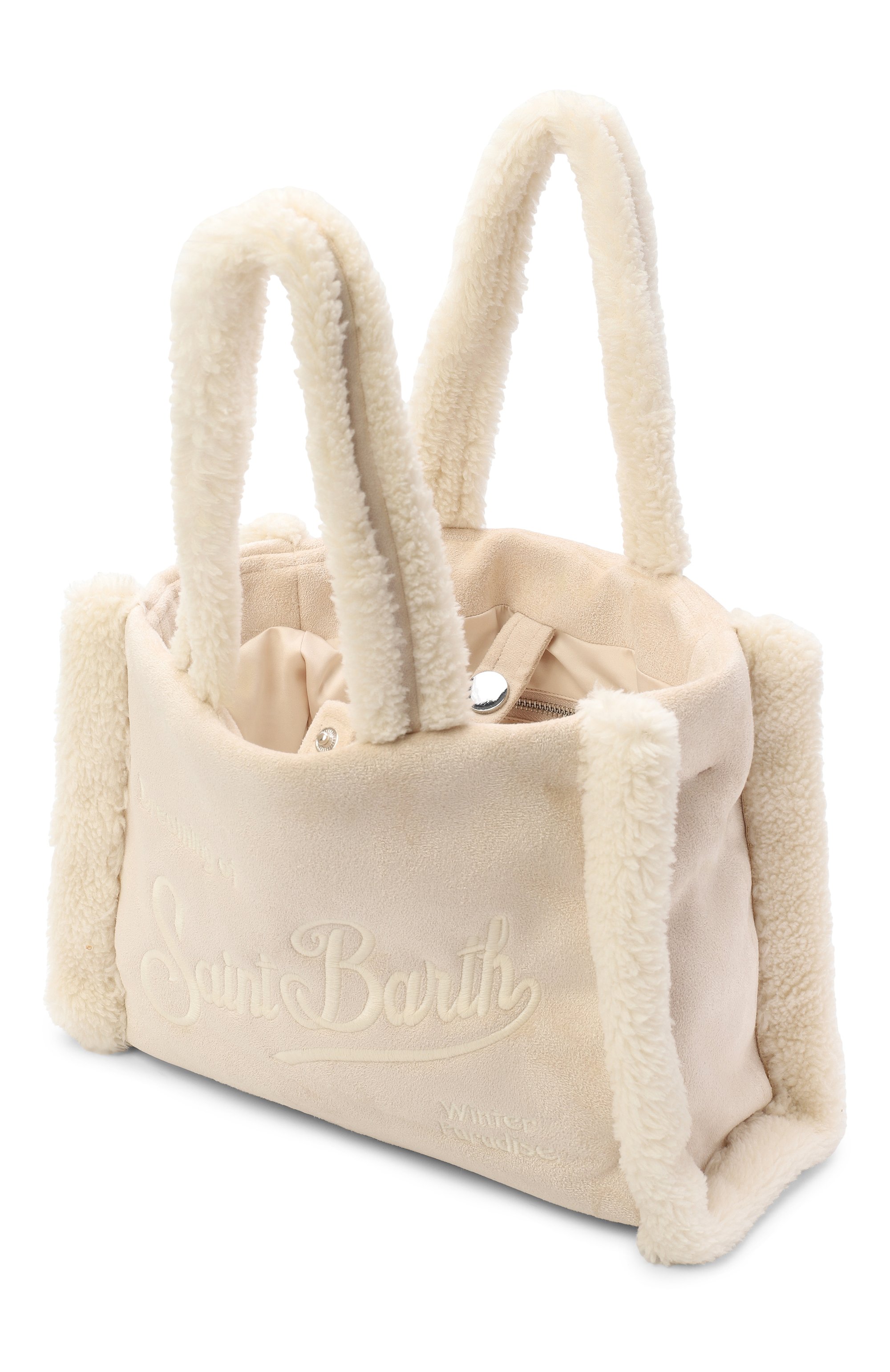 Сумка MC2 SAINT BARTH кремового цвета по цене 20600 руб., арт. C0L0031-00208I/C0LETTE SHEARLING, фото 3 Сумка MC2 SAINT BARTH, арт. C0L0031-00208I/C0LETTE SHEARLING, фото 3