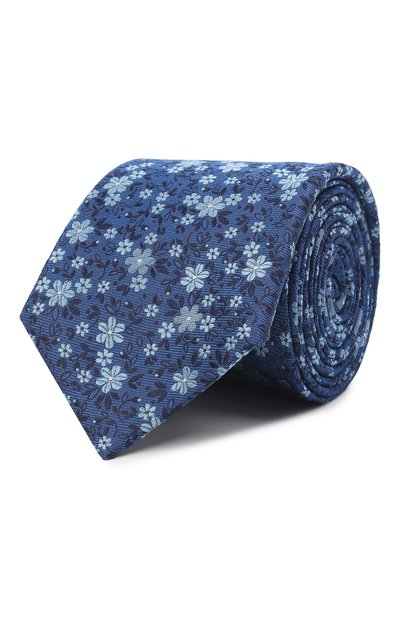 Мужской шелковый галстук CANALI, арт. 18/HJ03397