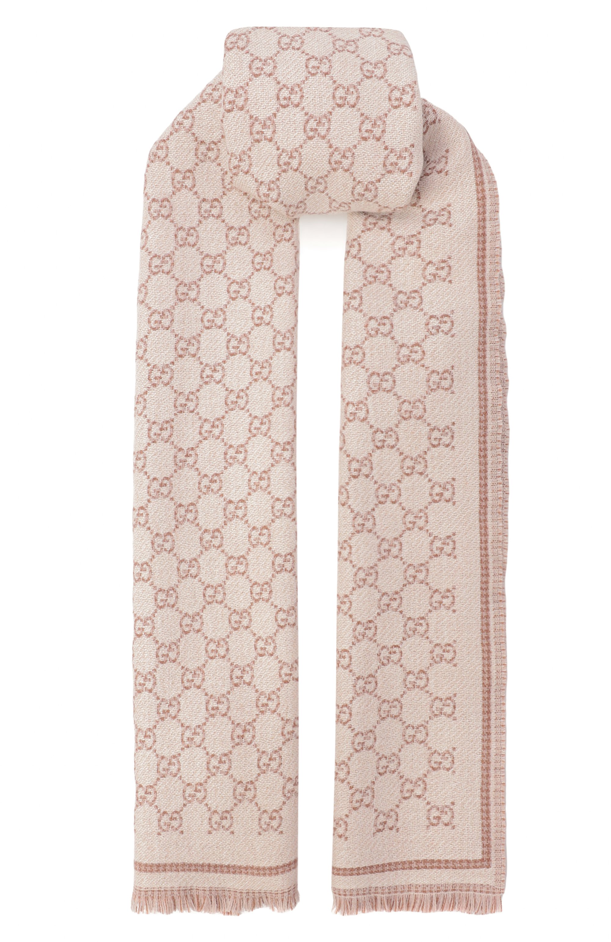 Шерстяной шарф GUCCI, арт. 839035/3GAMQ, фото 1