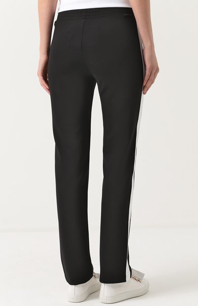 Брюки прямого кроя с лампасами MONCLER, арт. C1-093-87727-00-8299Y, ф ото 4