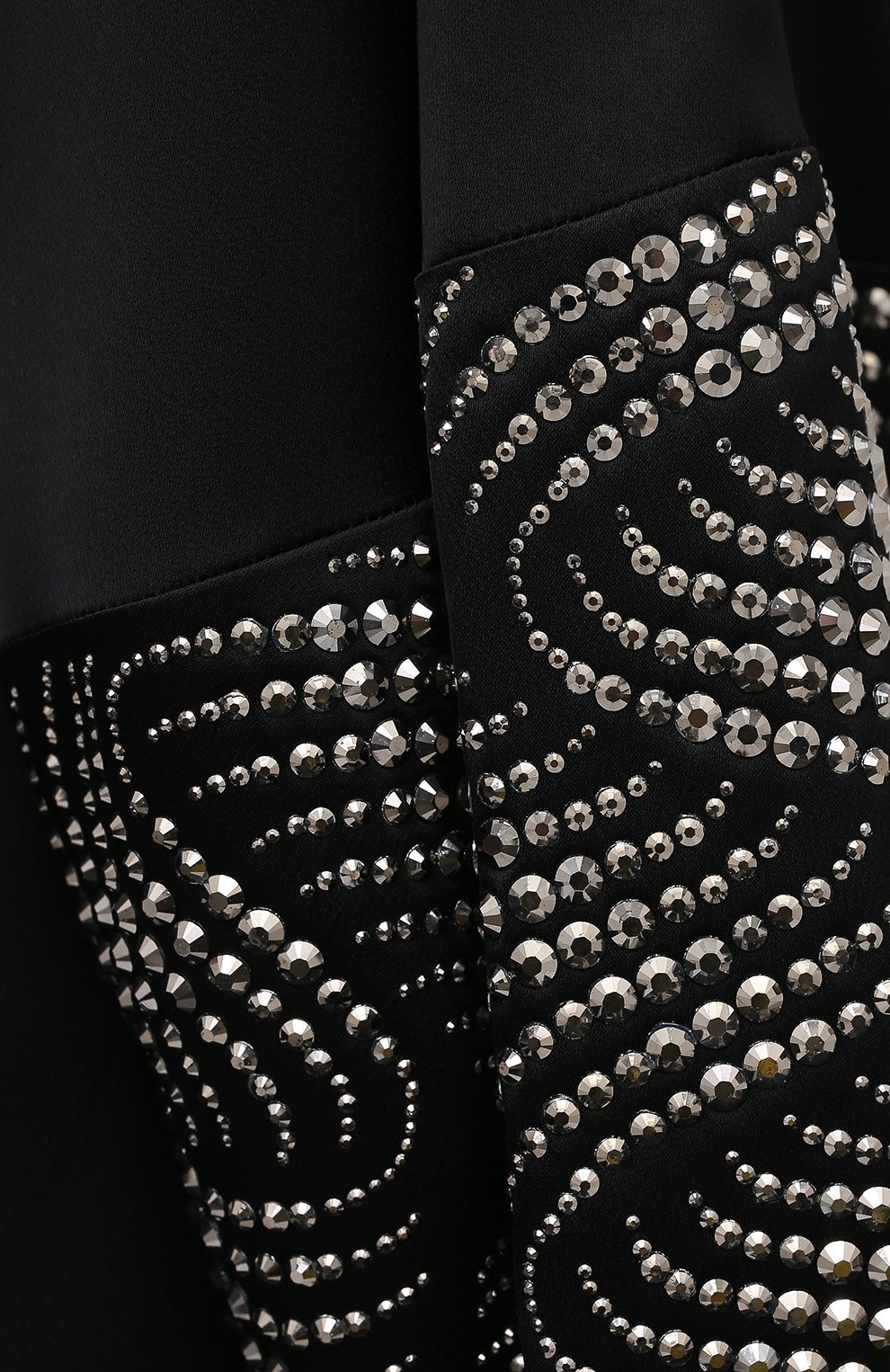 Платье из вискозы STELLA MCCARTNEY черного цвета по цене 219500 руб., арт. 602312/SPA32, фото 6 Платье из вискозы STELLA MCCARTNEY, арт. 602312/SPA32, фото 6