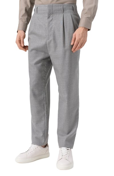 Шерстяные брю�ки BRUNELLO CUCINELLI, арт. MP407S2450, фото 3