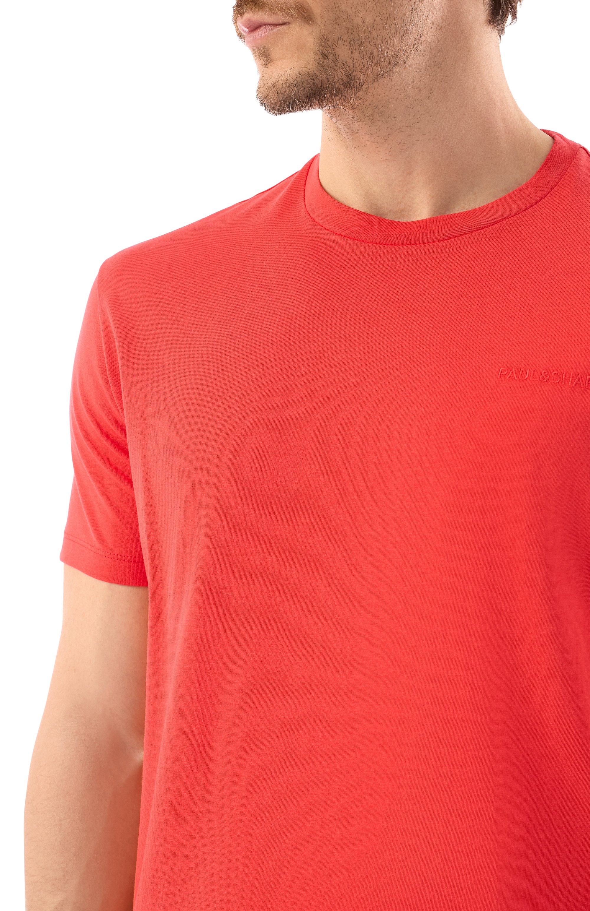 Хлопковая футболка PAUL&SHARK, арт. 25411047, фото 5
