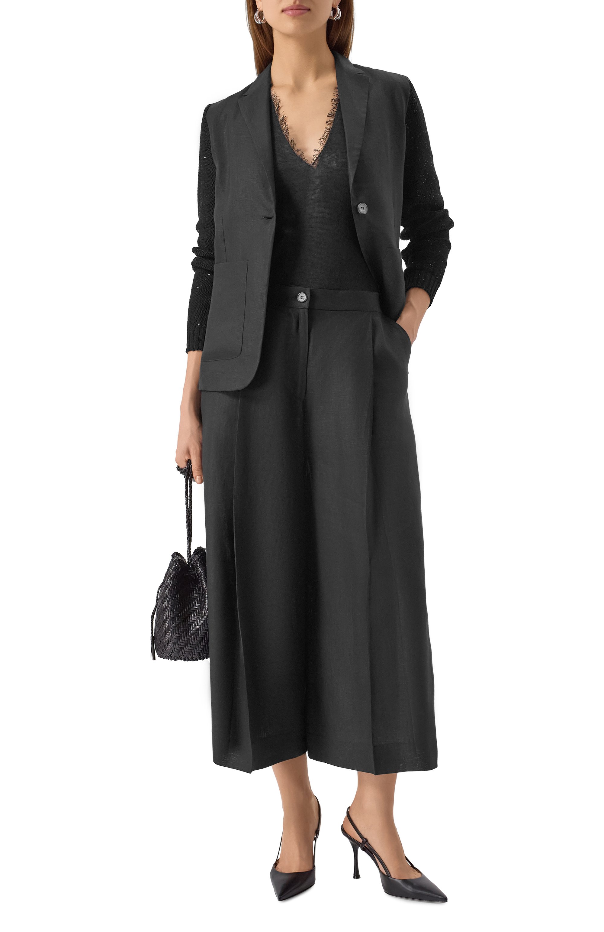 Льняные кюлоты GRAN SASSO, арт. 76260/50000, фото 2