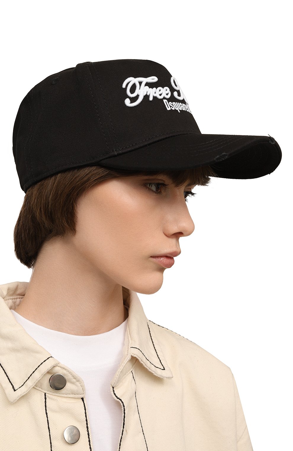 Хлопковая бейсболка DSQUARED2, арт. BCW0142, фото 2