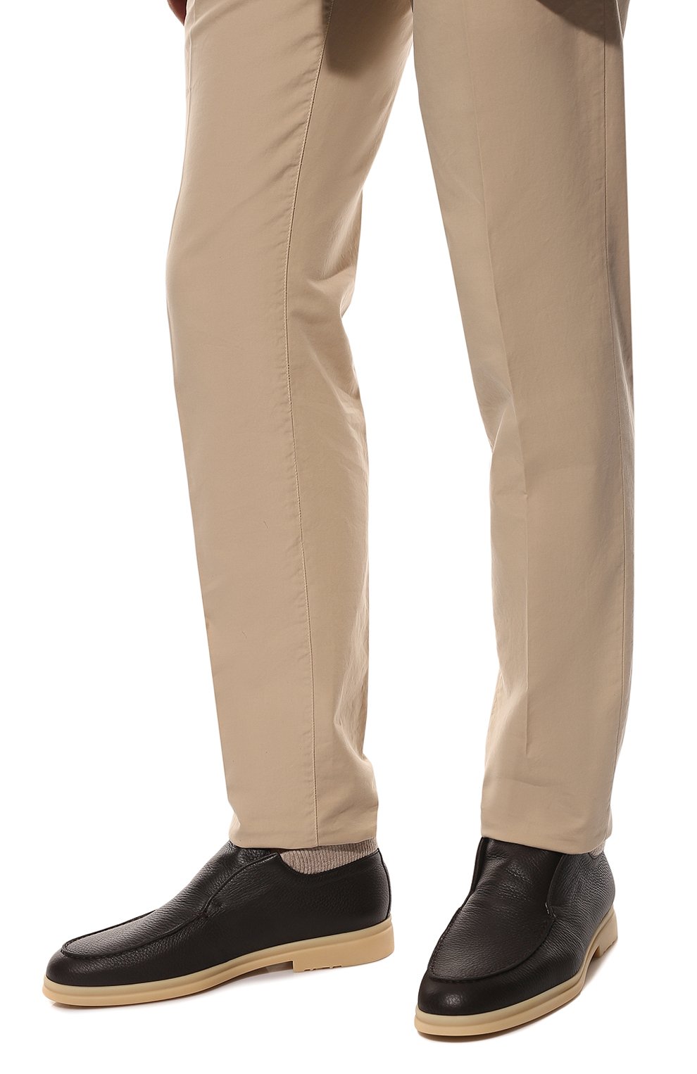 Кожаные ботинки open wintery walk LORO PIANA,  арт. FAL9980, фото 3