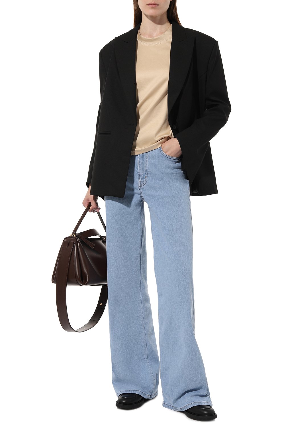 Хлопковая футболка KITON, арт. D53450H08051, фото 2