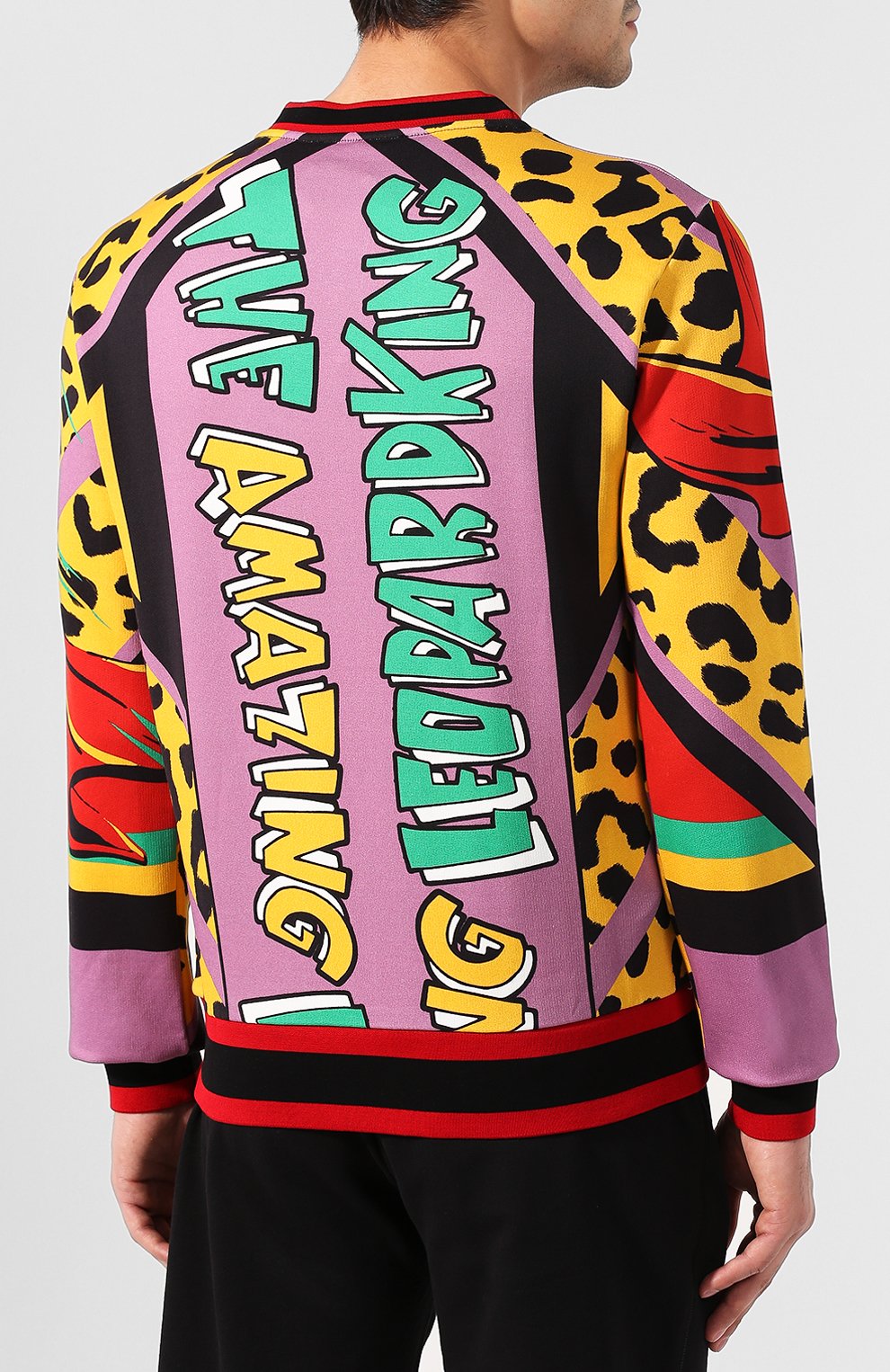 Хлопковый свитшот DOLCE & GABBANA, арт. G90G4T/HH7LK, фото 4